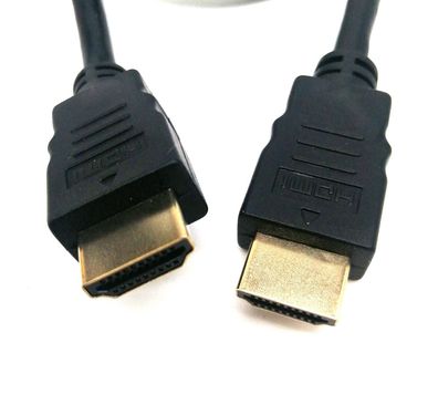 HDMI Kabel High Speed Ethernet HD 4K Ultra UHD vergoldete Kontakte 1m oder 1,8m