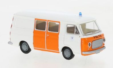 Brekina 34434 - 1/87 Fiat 238 Halbbus, Politie (NL) , 1966 - Neu