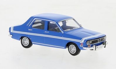 Brekina 14527 - 1/87 Renault R 12 TL, blau, Gordini, 1969 - Neu