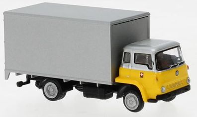 Brekina 35912 - 1/87 Bedford TK Koffer, PTT (CH) , 1960 - Neu