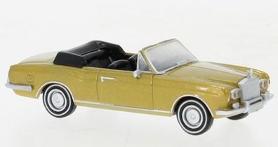 Brekina PCX870514 - 1/87 Rolls Royce Corniche, gold, 1971 - Neu