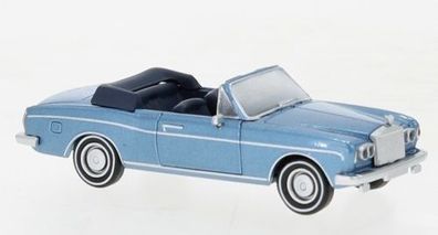 Brekina PCX870513 - 1/87 Rolls Royce Corniche, metallic-blau, 1971 - Neu