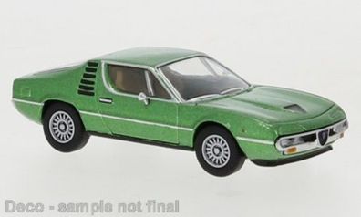 Brekina PCX870359 - 1/87 Alfa Romeo Montreal, metallic-hellgrün, 1970