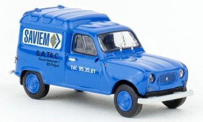 Brekina 14757 - 1/87 Renault R4 Fourgonnette, Saviem, 1961 - Neu