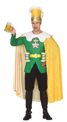 Kostüm Bier König Beer King Gr.52 4tlg mit Hut Motto Party Karneval Fasching JGA