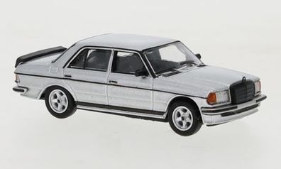 Brekina PCX870176 - 1/87 Mercedes W123 AMG, silber, 1980 - Neu