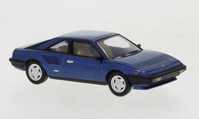 Brekina PCX870142 - 1/87 Ferrari Mondial metallic dunkelblau, 1980 - Neu