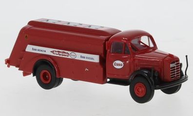 Brekina 43028 - 1/87 Borgward B 4500 Tankwagen rot, 1951, Esso - Neu