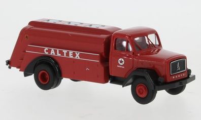 Brekina 46022 - 1/87 Magirus 125 Tankwagen, Caltex, 1955 - Neu