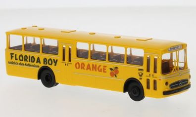 Brekina 59047 - 1/87 Mercedes O 317 K, DBP - Florida Boy Orange, 1970 - Neu