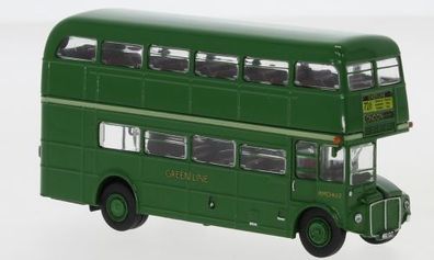 Brekina 61101 - 1/87 Routemaster Doppeldecker aus London, grün (Umland) - Neu