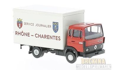 Brekina 34856 - 1/87 Renault Jn 90 Koffer - Rhone Charentes - Neu