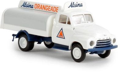 Brekina 35331 - 1/87 Opel Blitz Getränkeaufbau - Alsina Orangeade - Neu