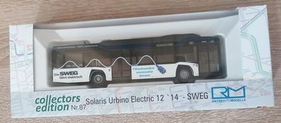 Rietze 73030 - 1/87 Solaris Urbino 12&acute;14 electric SWEG - Neu