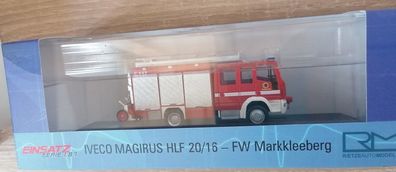 Rietze 61213 - 1/87 Iveco Magirus HLF 20/16 FW Markkleeberg - Neu