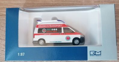 Rietze 53628 - 1/87 Ambulanz Mobile Hornis Blue Easy Ambulance - Neu