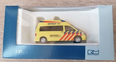 Rietze 53438 - 1/87 Ambulanz Mobile Hornis Silver &acute;10 Rettungsdienst Radeberg -