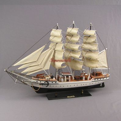 Segelboot Segelschiff Modell Dreimaster Dänemark Maritim Deko Standmodell Dekoration