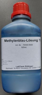 Methylenblaulösung Methylenblau - Lösung 1% wässrig 500ml