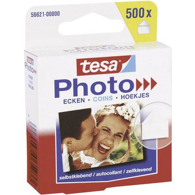 tesa Photo Ecken Transparent 17 mm x 19 mm Inhalt 500 Stück