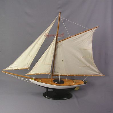 Yachtmodell Bermuda america´s cup Modell Segelschiff Segelyacht Deko Segler Maritim