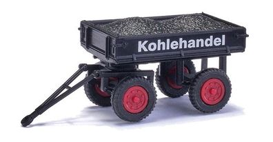 Busch 210009599 - 1/87 / H0 Anhänger/ E-Karre Kohlenhand. - Neu