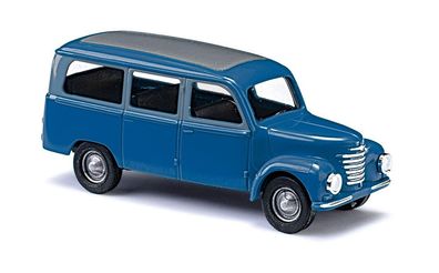 Busch 8684 - 1/120 / TT Framo V901/2 Bus, Blau/ Grau - Neu