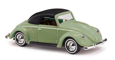 Busch 46733 - 1/87 - Volkswagen / VW Hebmüller Cabrio - Grün- Neu