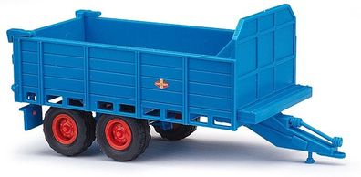 Busch 53800 - 1/87 / H0 Fortschritt T 088 Anhäng. blau - Neu