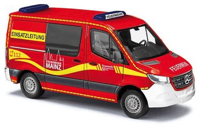 Busch 53456 - 1/87 / H0 Mercedes Sprinter Feuerwehr Mainz - Neu