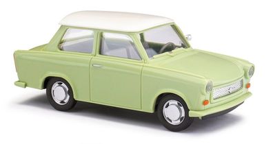 Busch 53106 - 1/87 / H0 Trabant P601 Limousine, Grün/ weißes Dach - Neu