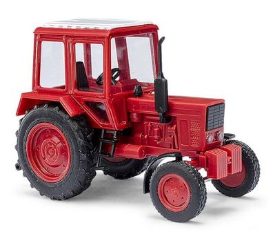 Busch 51304 - 1/87 / H0 Belarus Mts 80 Traktor - Rot - Neu