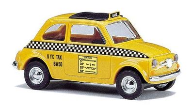 Busch 48732 - 1/87 / H0 Fiat 500 US Taxi - Neu