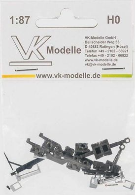 VK-Modelle 23015 - 1/87 Zubehör U-Bahn Hamburg DT5, Kleinteile Set - Neu