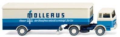 Wiking 051318 - 1/87 Koffersattelzug (Mb 1620) - Neu