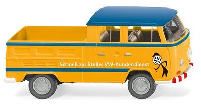 Wiking 031403 - 1/87 VW T2 Doppelkabine "VW Kundendienst" - Neu