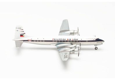 Herpa 572545 - 1/200 Philippine Air Lines Douglas DC-6B - PI-C295 - Neu