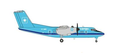 Herpa 572637 - 1/200 Maersk Air De Havilland Canada DHC-7 &ndash; OY-MBC - Neu