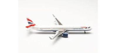 Herpa 572422 - 1/200 British Airways Airbus A321neo &ndash; G-NEOY - Neu