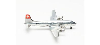Herpa 572491 - 1/200 Swissair Douglas DC-4 &ndash; ZU-ILI - Neu