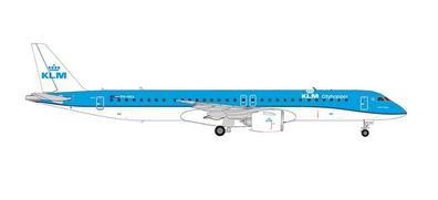 Herpa 572071 - 1/200 KLM Cityhopper Embraer E195-E2 &ndash; PH-NXA - Neu
