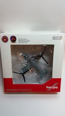 Herpa 557788 - 1/200 Bell/ Boeing Mv-22 Osprey - Us Marine Corps - Neu