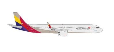 Herpa 536493 - 1/500 Asiana Airlines Airbus A321neo &ndash; HL8398 - Neu