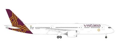 Herpa 536868 - 1/500 Vistara Boeing 787-9 Dreamliner &ndash; VT-TSD - Neu