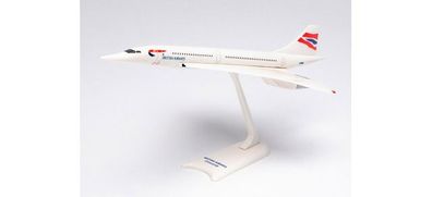 Herpa 613439 - 1/250 Snap Fit - British Airways A&eacute; rospatiale-BAC Concorde
