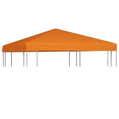vidaXL Pavillondach 310 g/ m² 3x3 m Orange