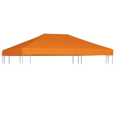 vidaXL Pavillondach 310 g/ m² 4x3 m Orange