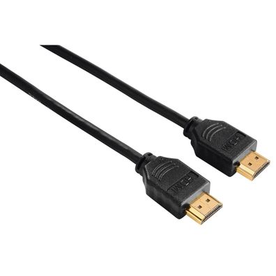 Hama 3m High-Speed HDMI-Kabel Ethernet GOLD Anschluss-Kabel 4K 3D HD-TV Full-HD