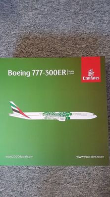 Herpa 570664 - 1/200 Emirates Boeing 777-300ER Expo 2020 Dubai
