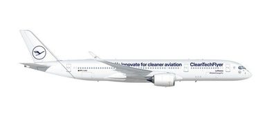 Herpa 536653 - 1/500 Lufthansa Airbus A350-900 &ldquo; CleanTechFlyer&rdquo;